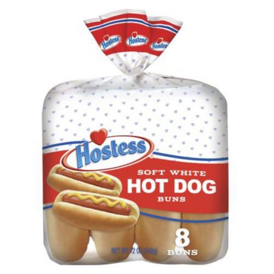 Hostess Hot Dog Buns (8 ct. buns, 4 pk.) - Sam's Club