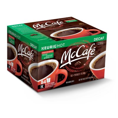 McCafe Premium Roast Decaf Coffee 84 K Cups Sam s Club