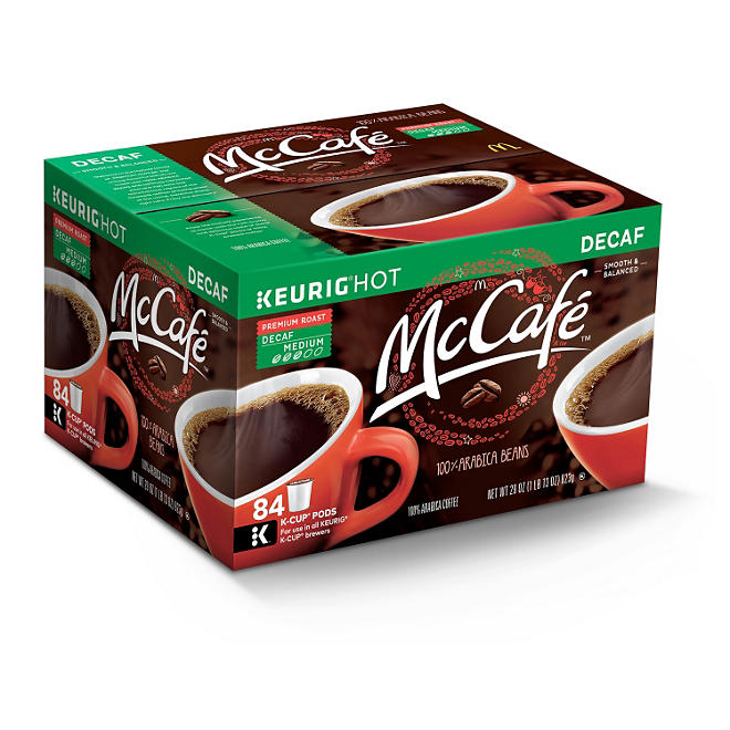 McCafe Premium Roast Decaf Coffee (84 K-Cups)