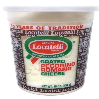 Locatelli Grated Pecorino Romano Cheese (16 oz.)