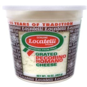 Locatelli Grated Pecorino Romano Cheese 16 oz.