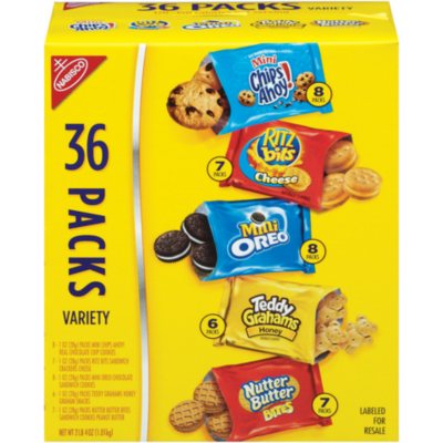 Nabisco? Cookies & Crackers Variety Pack - Sam's Club