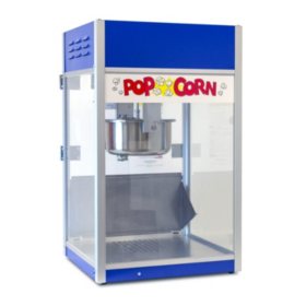 Popcorn machine- with cart, Full Size,Commercial Popcorn Machine with Cart