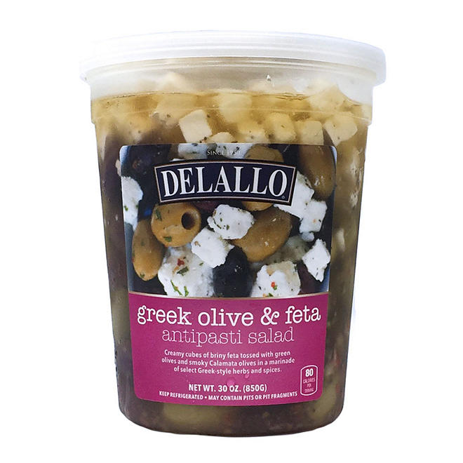 DeLallo Greek Olive & Feta Antipasti Salad (30 oz.)