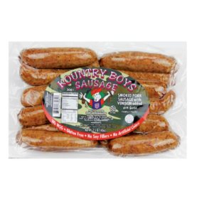 Kountry Boys Pork and Venison Smoked Sausage 2.5 lbs.