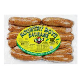 Kountry Boys Jalapeno Pork & Beef Smoked Sausage 2.5 lbs.