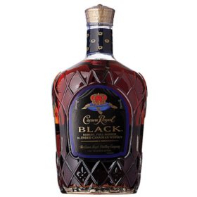 Crown Royal Black Blended Canadian Whisky, 1.75 L