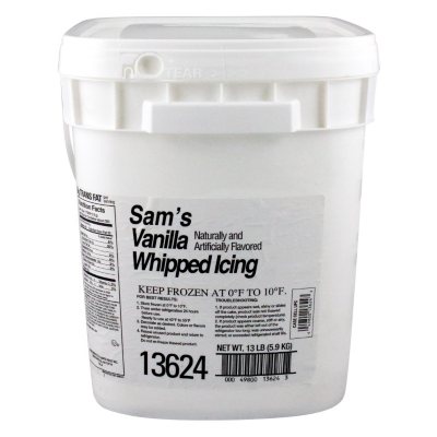 Vanilla Whipped Icing Bulk Wholesale Case 13 Lbs Sam S Club