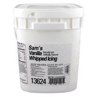 Sam's Vanilla Whipped Icing, Bulk Wholesale Case (13 lbs.)