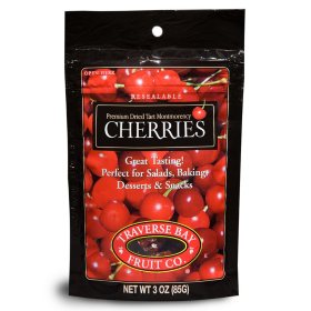 Traverse Bay Fruit Co. Premium Dried Tart Montmorency Cherries (3 oz., 12 ct.)