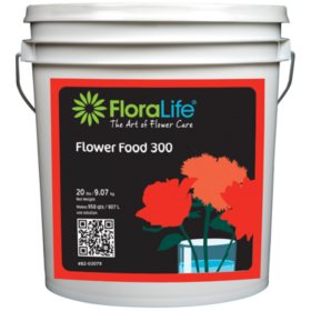 Floralife Flower Food Powder - 20 lbs. - 1 Pail