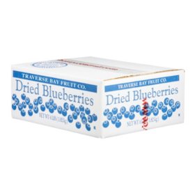 Traverse Bay Fruit Co. Dried Blueberries 4 lbs.