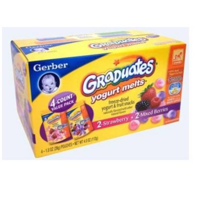 Gerber graduates sale yogurt melts