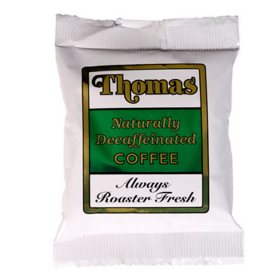Thomas Coffee Decaffeinated Coffee Packs - 64 count