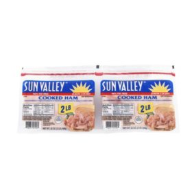 Sun Valley Cooked Ham, 2 lbs., 2 pk.