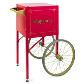 Gold Medal® 2649CR Popcorn Machine Cart - Red