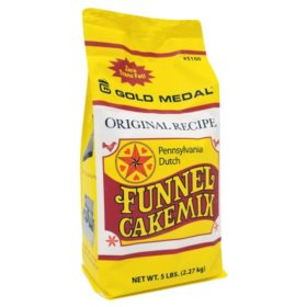 Gold Medal Pennsylvania Deluxe Dutch Funnel Cake Mix (5 lb. bags, 6 ct.)