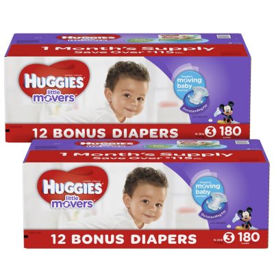 sam's club huggies diapers size 2