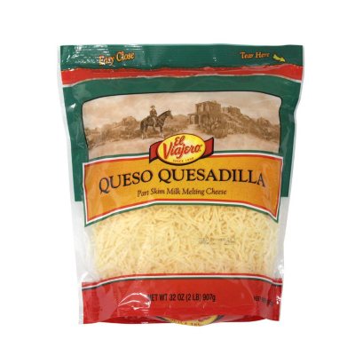 El Viajero Shredded Queso Quesadilla (2 lbs.) Sam's Club