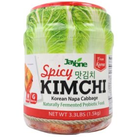 Jayone Fresh Korean Napa Cabbage Kimchi 3.3 lbs.