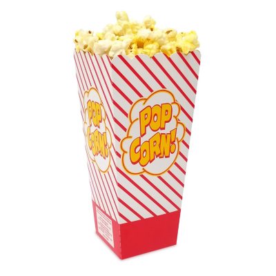 Details about   450 count 1.25 oz 47e popcorn scoop popcorn box great for concessions theaters 