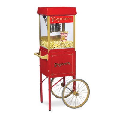 upright popcorn machine