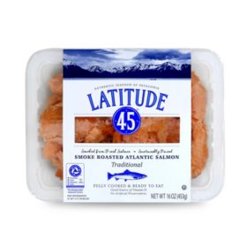 Latitude 45 Smoke Roasted Atlantic Salmon (16 oz.)