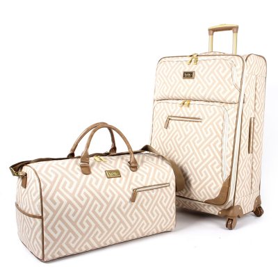 Nicole miller 2 cheap piece hardside luggage set