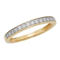 .25 CT. T.W. Diamond Band Set in 14K Gold