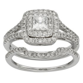 Bridal Sets Diamond Engagement Wedding Ring Sets Sam S Club