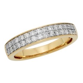 0.50 CT. T.W. Diamond Band Set in 14K Gold