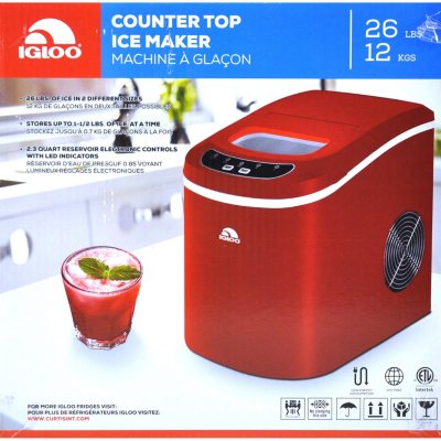 PORTABLE ICE MAKER RED Sam's Club