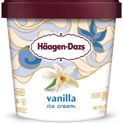 Haagen-Dazs Vanilla Ice Cream (1/2 gal.) - Sam's Club