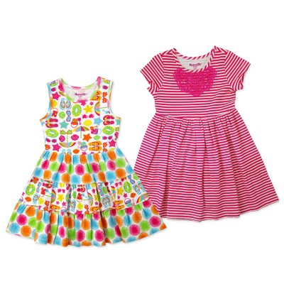 Girls Dresses, Cute Prints & Colors