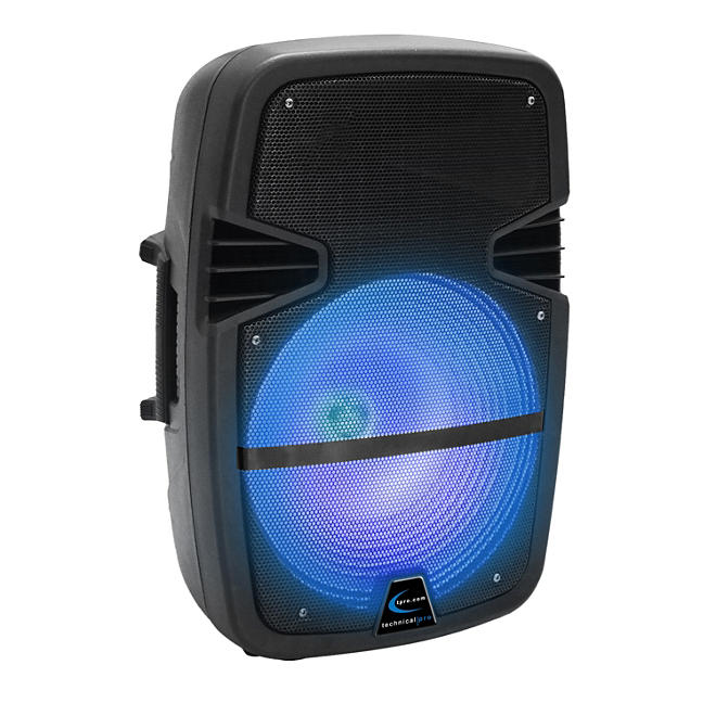 Technical Pro™ Rechargeable 8" LED Loudspeaker 