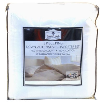 3PC COMFORTER SET KG MEMBER'S MARK Sam's Club