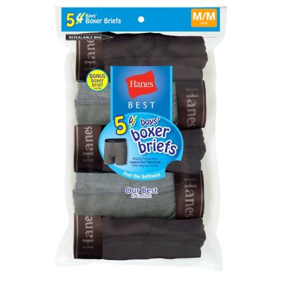 Hanes Best 5 Pack Boy s Underwear Sam s Club