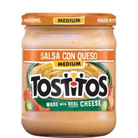 Tostitos Salsa Con Queso, Medium 15 oz.