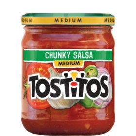 Tostitos Chunky Salsa, Medium, 15 oz.