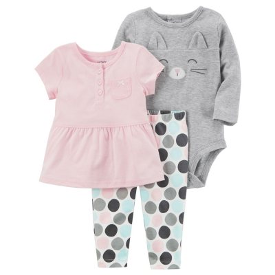 Carter's 3-Piece Bodysuit and Pant Set - Sam's Club