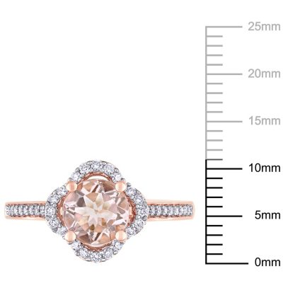 Morganite ring store sam's club