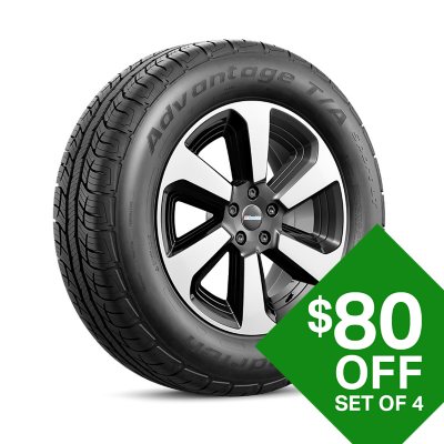 BFGoodrich Advantage T/A Sport LT - 225/70R16 103T Tire - Sam's Club