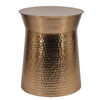Hammered Accent Stool (Assorted Colors)