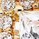Yellow Gold, variant on 1.00 CT. T.W. Princess Diamond Halo Bridal Set in 14K Gold
