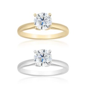 0.70 CT. T.W. Round Diamond Solitaire Ring in 18K Gold