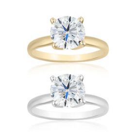1.00 CT. T.W. Round Diamond Solitaire Ring in 18K Gold