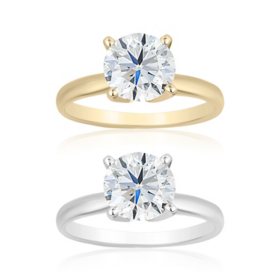 2.00 CT. T.W. Round Diamond Solitaire Ring in 18K Gold