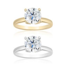 2.00 CT. T.W. Round Diamond Solitaire Ring in 18K Gold