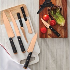 Tomodachi 12 Piece Titanium Coated Cutlery Set Assorted Colors