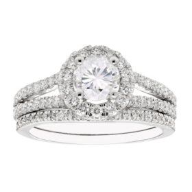 1.50 CT. T.W. Diamond Bridal Set in 14K Gold